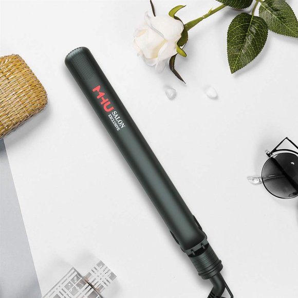 Professional Negative Ion Hair Straightener,Ceramic Flat Iron with 1 Inch Titani - Picture 7 of 9